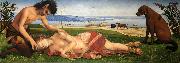 Piero di Cosimo Death of Procris (mk08) painting